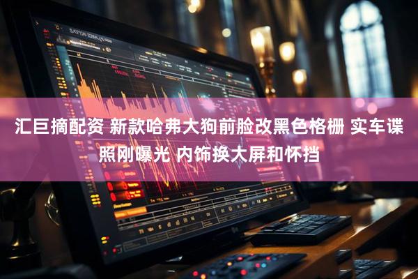 汇巨摘配资 新款哈弗大狗前脸改黑色格栅 实车谍照刚曝光 内饰换大屏和怀挡