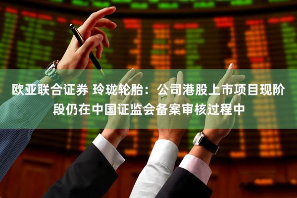 欧亚联合证券 玲珑轮胎：公司港股上市项目现阶段仍在中国证监会备案审核过程中