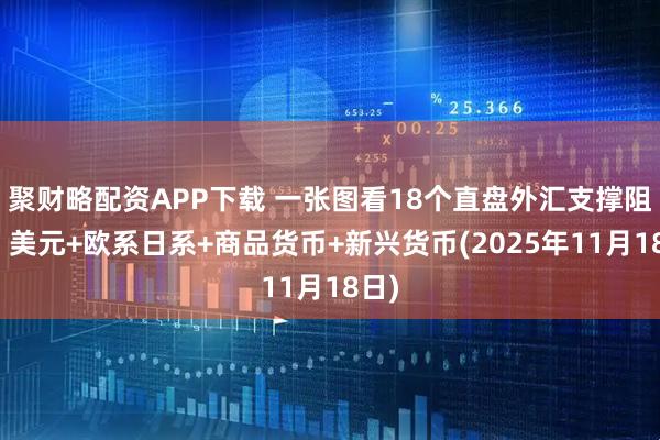 聚财略配资APP下载 一张图看18个直盘外汇支撑阻力：美元+欧系日系+商品货币+新兴货币(2025年11月18日)